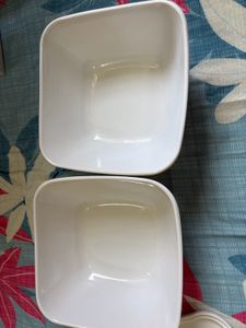 Floral Print Melamine Serving Bowls - New