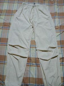 price drop*Beige parachute pants