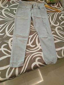 Light Blue High-Waisted Jeans