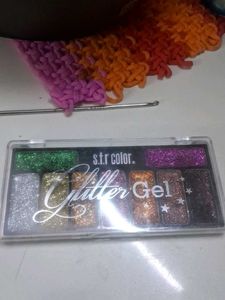 S.F.R Color Glitter Gel Palette