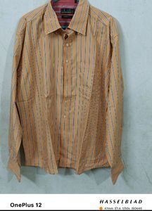 Ruggers Brand Striped Button-Down  Size 42
