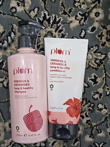 Plum Hibiscus & Ceramides Shampoo & Conditioner