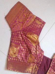 Elegant Brocade Blouse