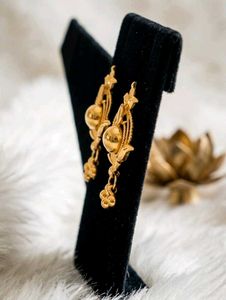 Gold Plated Traditional Earrings