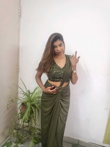 Drape Skirt Saree