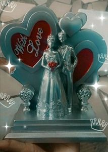 "💑 PI Beautiful Couple Figure: Perfect Home Decor &amp; Gift for Valentine's, Anniversaries, Birthdays, and More! 🏡🎁 Made in India."