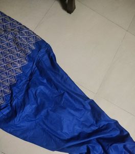 Dress Material With Work And Border