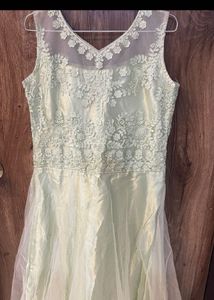 Elegant Mint Green Gown