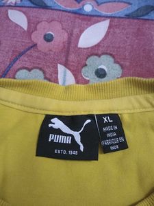 Yellow Puma T-Shirt