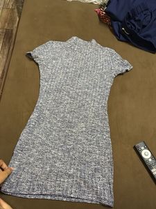 Blue &amp; White Knit Top - Never used