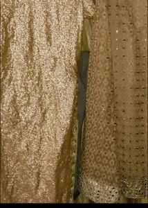 Golden Graceful Sharara Sets