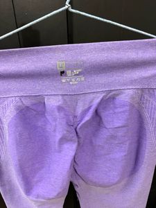 savana Purple Seamless Workout Leggings