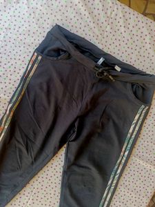 gym / yoga Black Track Pants