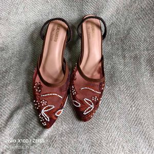 N. Embellished Stiletto Mules