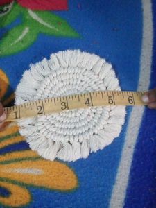Macrame Coasters (Set of 6)