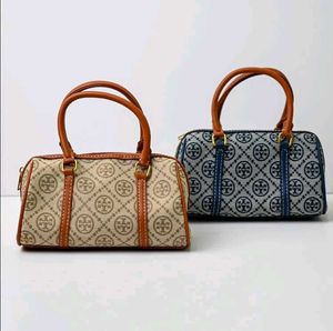 Tory Burch T monogram barrel bag* WD BOX