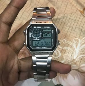 Casio World Time Digital Watch