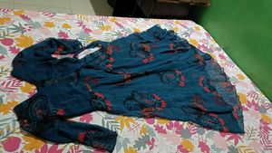 blue new gown
