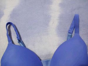 Chic Blue Push-Up Bra