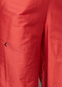 Brand- Melange By Lifestyle Red Cotton Pant