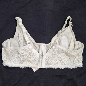 White Lace Bra