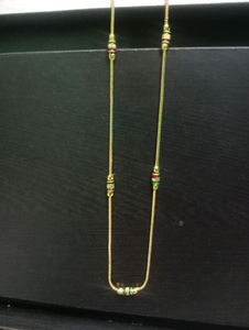 Golden Mangalsuta Chain For Women