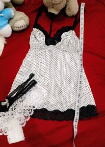 Polka Dot Lace lingerie set 👍