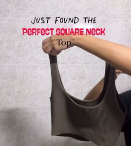 Perfect square neck top