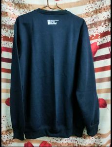 Black Graphic Print sweatshirt for men size- M