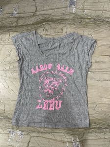 Grey Graphic T-Shirt