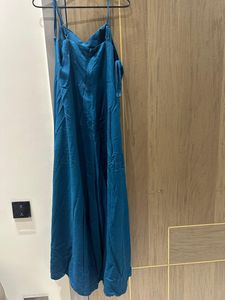 Boho Teal Embroidered Jumpsuit