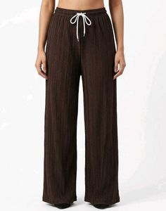 Comfortable Brown Palazzo Pants
