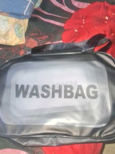 Black Washbag Travel Organizer