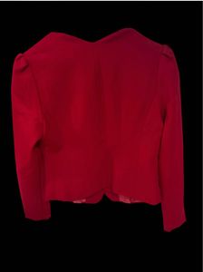 Red Fitted Blazer