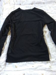 Black Long Sleeve Top