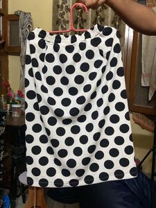Polka Dot Mini Skirt