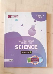 BYJU'S CLASS 10 MATHS &amp; SCIENCE 7 BOOKS COMBO