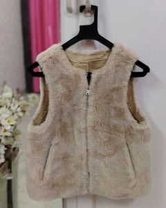 Fuzzy Faux Fur Vest