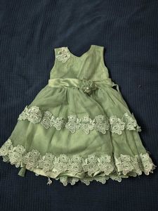 Lovely Green Party Dress
