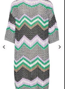 Boho Chevron Knit Cardigan