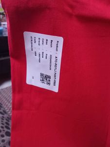 Stylish Red Leggings - New with Tag