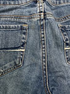 Distressed Denim Shorts