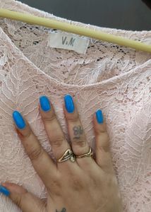 Cotton Net Dress For Xs