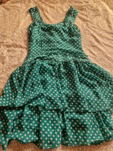 Chic Polka Dot Tiered Dress