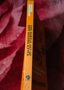 New- The Subtle Art Of Not Giving A F*** Novel