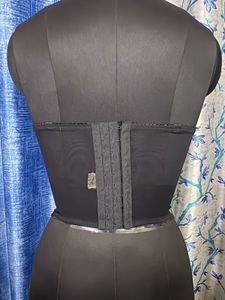 Black Corset with Sequins &amp; Lace