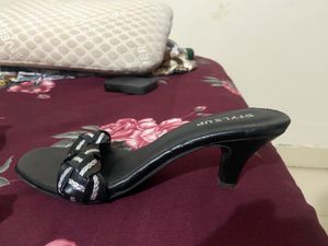 Stylish Braided Heeled Sandals