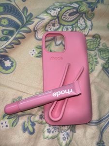 Baby Pink Lip Gloss Holder Phone Case – Premium Rh