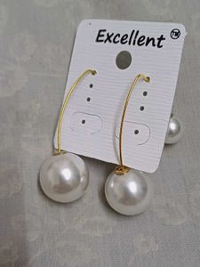 Elegant Pearl Drop Earrings