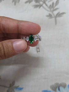Tennies Elegant Emerald &amp; CZ Bracelet